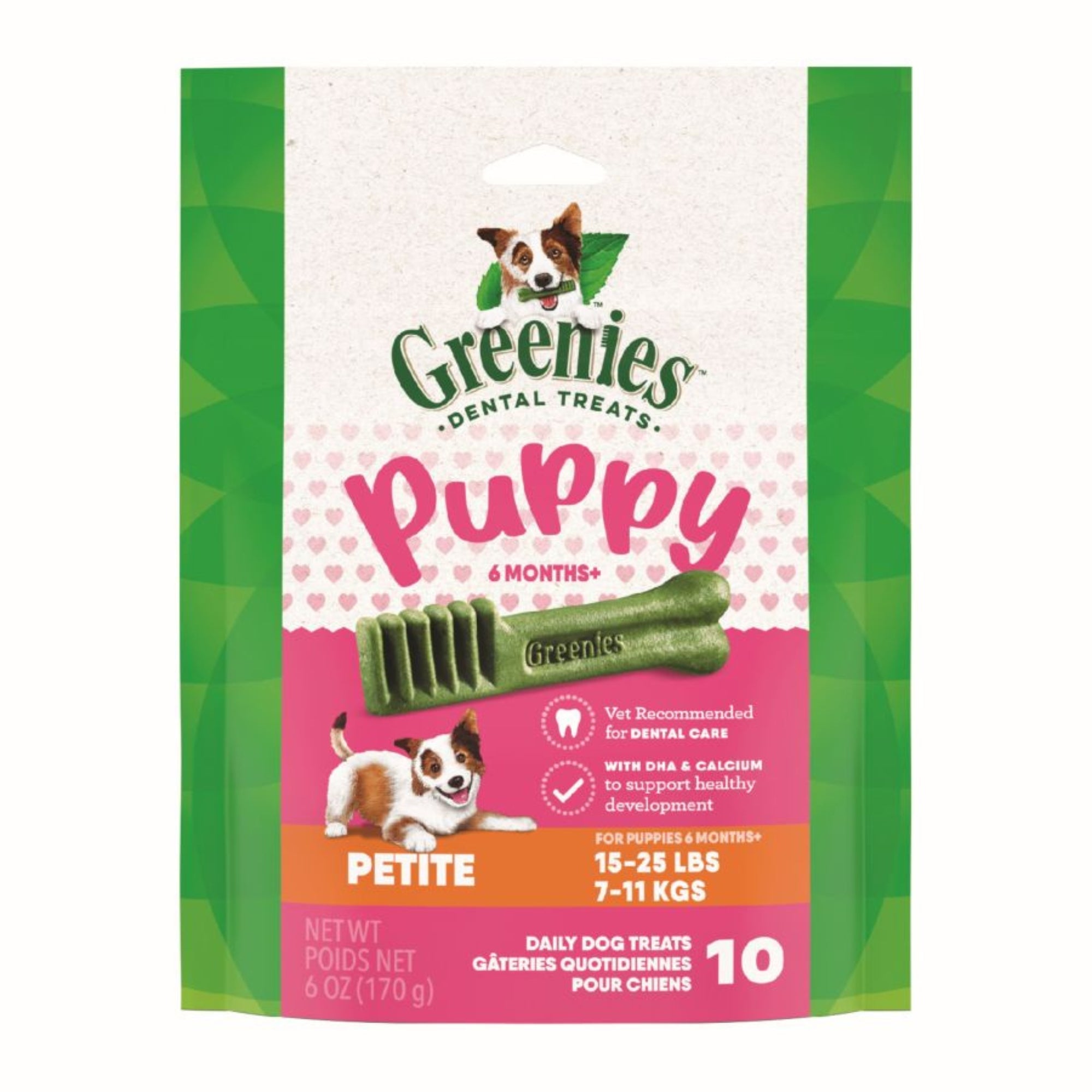 Greenies Puppy 6 Months Dog Dental Treats Petite, 1ea/6 oz