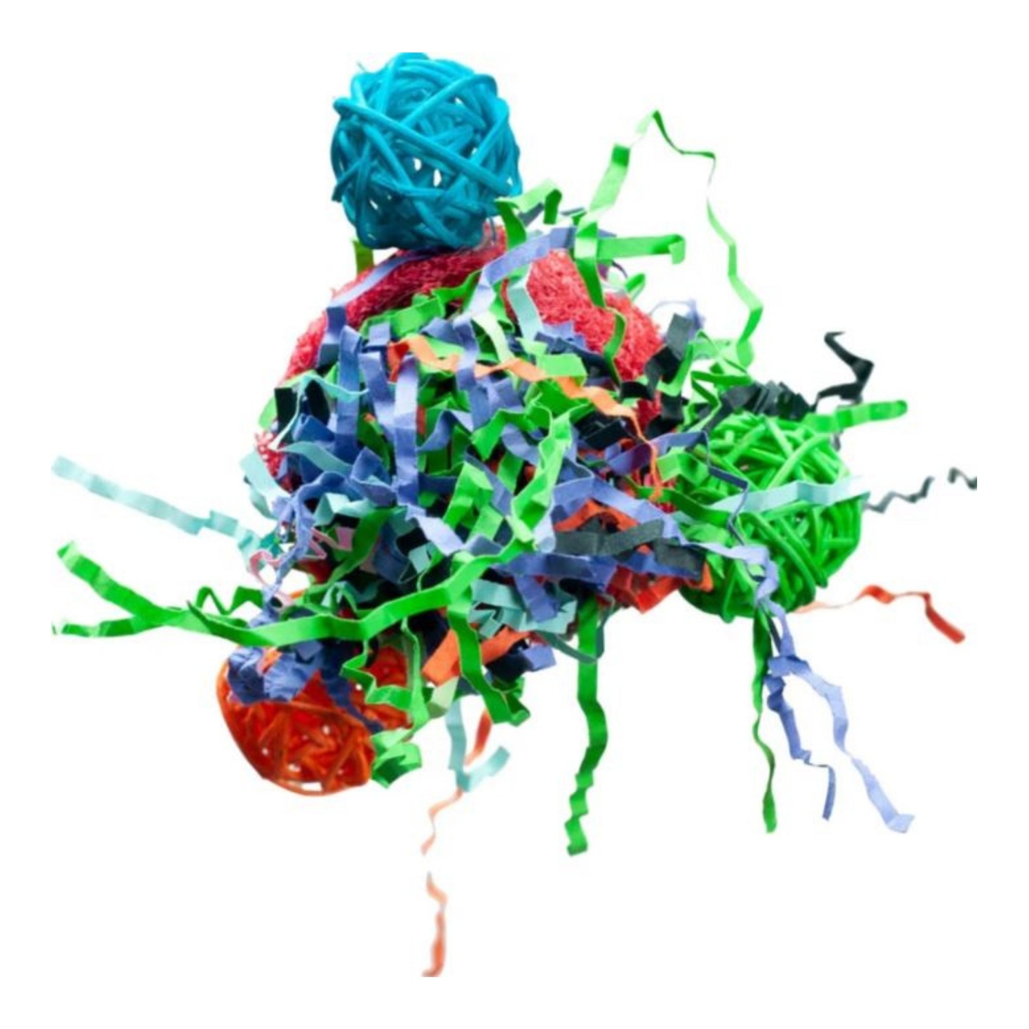 A &E Cages Nibbles Celebration Ball Small Animal Toy 1ea-One Size