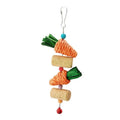 A & E Nibbles-Carrot-&-Cork-Jingle-Toy