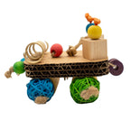A & E Cages Nibbles Cardboard Cruiser Small Animal Toy 1ea/One Size