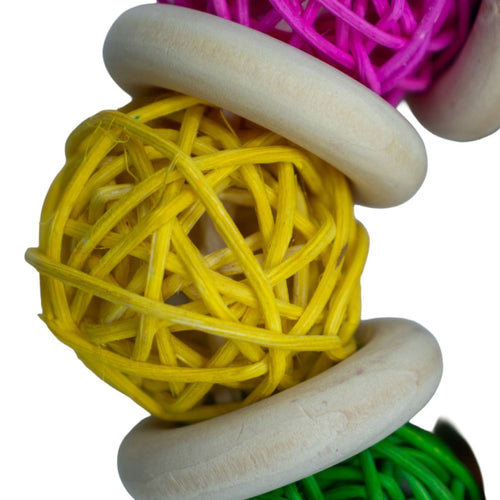 A & E Cages Nibbles Bunny Bangle Small Animal Toy 1ea/One Size