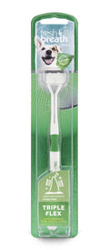 TropiClean Fresh Breath Triple Flex Toothbrush for Dogs 1ea/SM