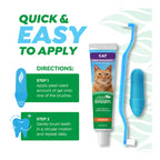 Fresh Breath By Tropiclean Cat Odor & Tartar Control Dental Kit