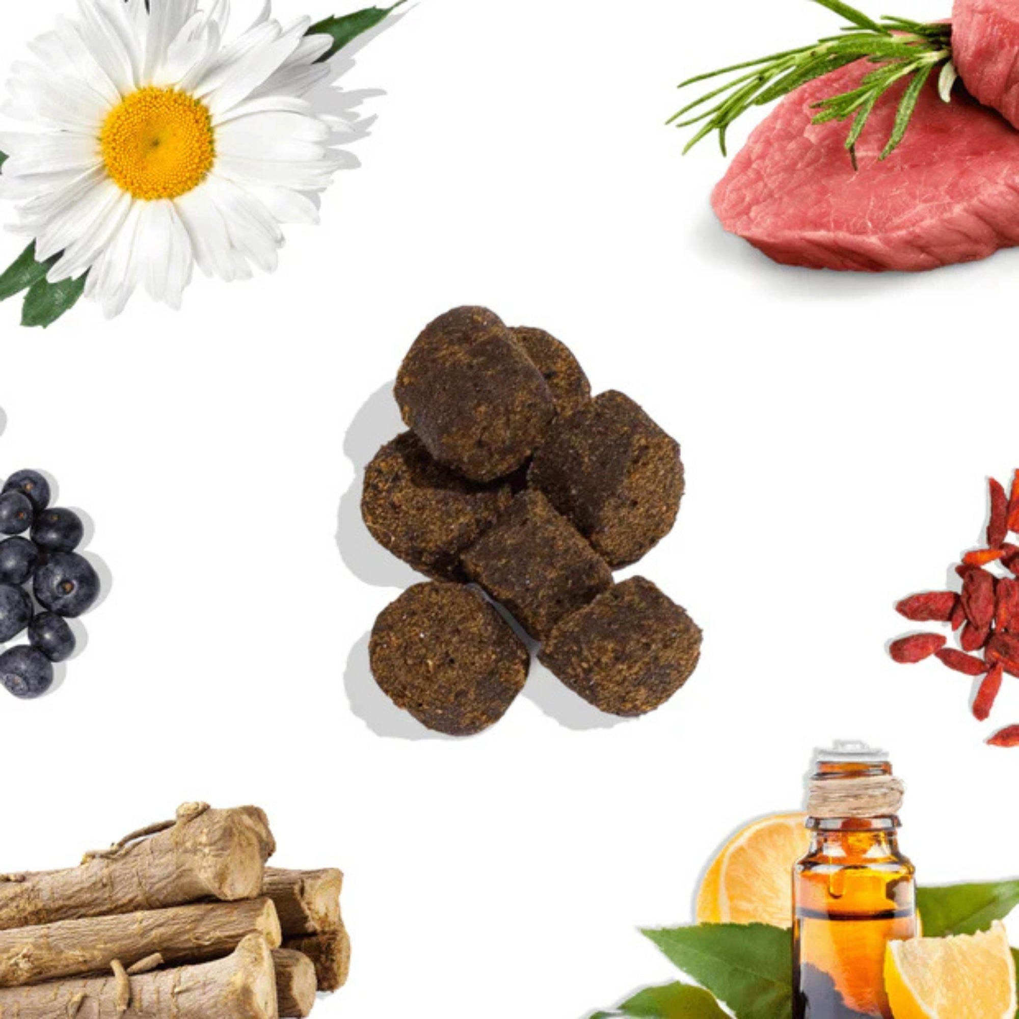 Healthy Bud Dog 14.1oz. Calming Aid Duck & Liver Functional Treat