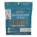 Dog Treat Naturals Dog Superfood Sticks Turkey & Blueberry 24oz.