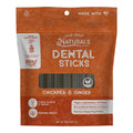 Dog Treat Naturals Dog Dental Sticks Ginger 10oz.