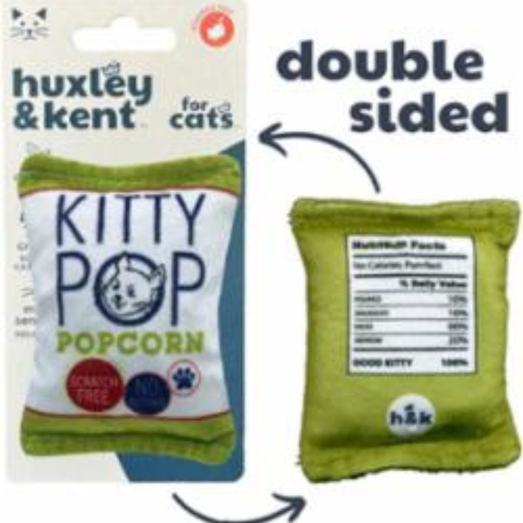 H&K C Kitty Pop Organic Catnip Plush Crinkle