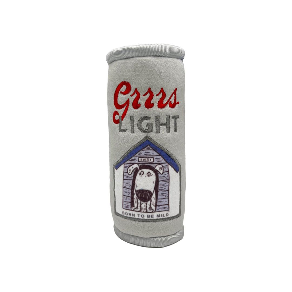 H&K Power Plush Dog Grrrs Light Small Squeak Crinkle
