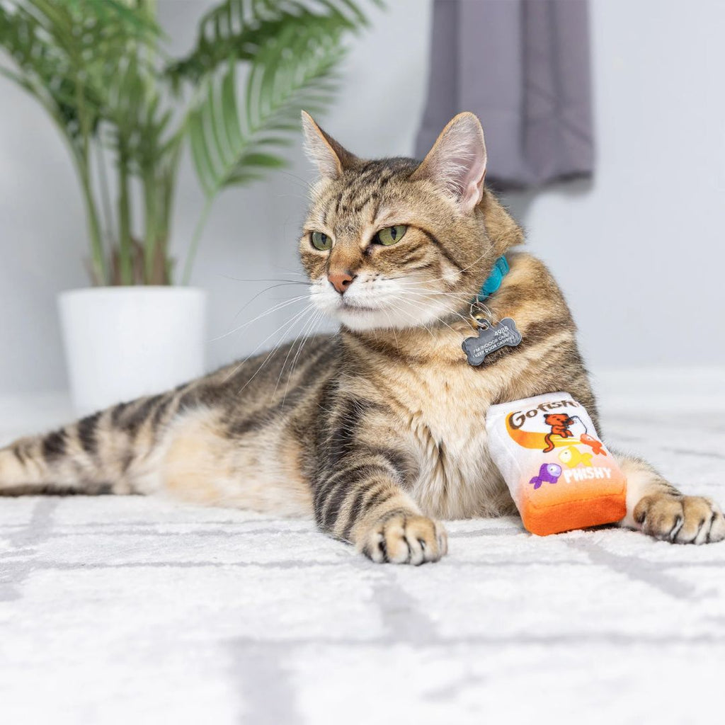 H&K C Go Fish Phishy Organic Catnip Plush Crinkle