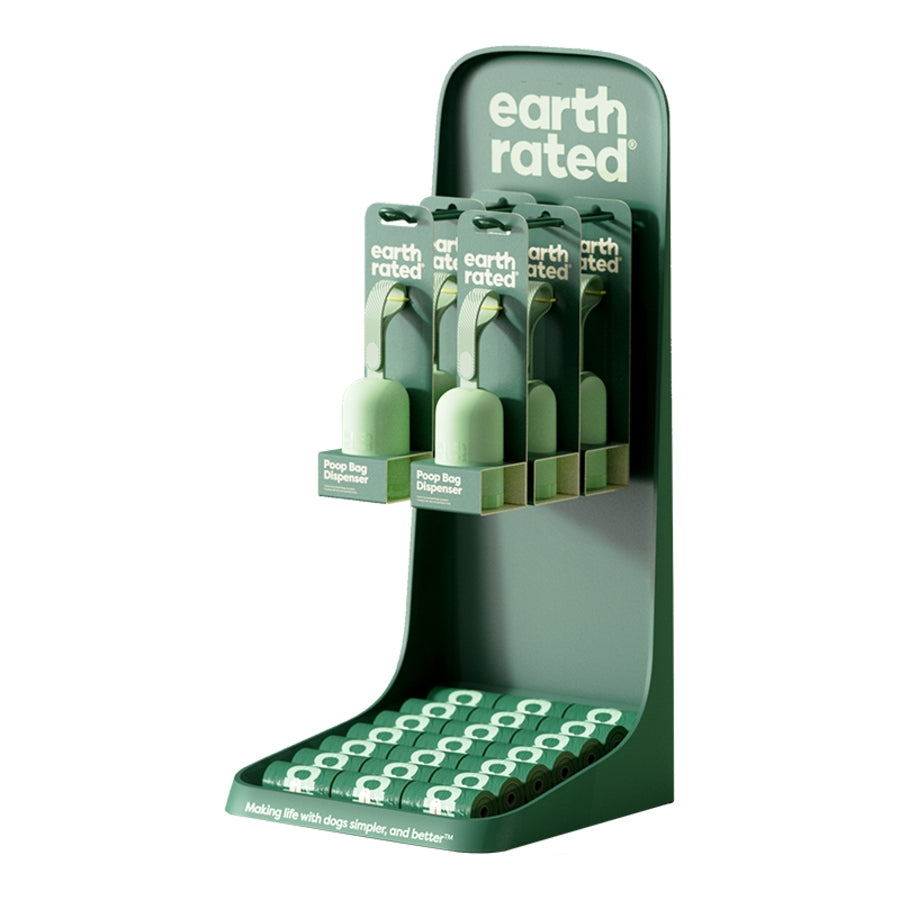 EARTH RATED DOG BAG COUNTER 27 PIECE DISPLAY