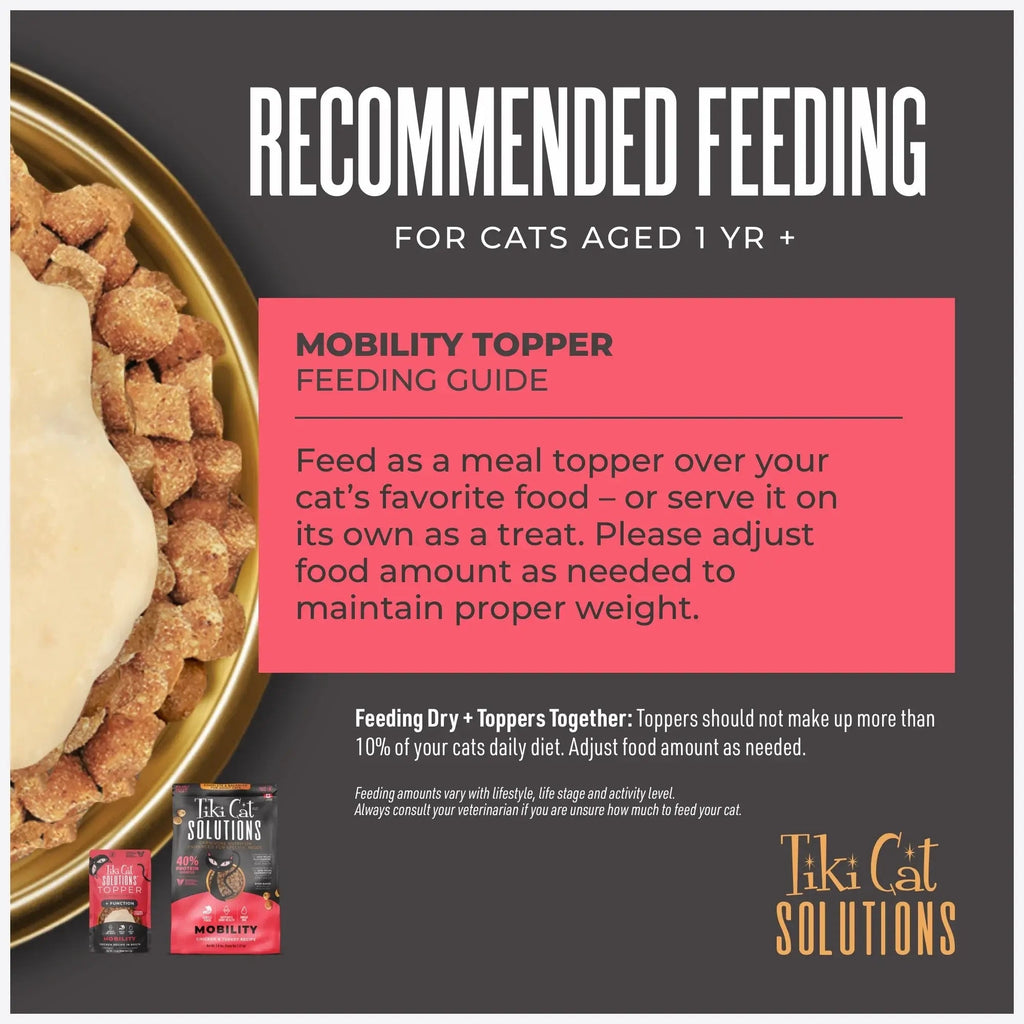 Tiki Pet Cat Solutions Topper Mobility 1.5oz. (Case of 12)