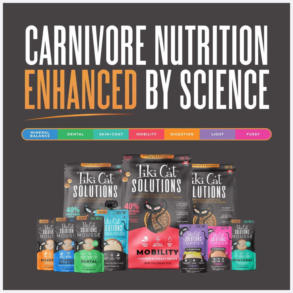 Tiki Pet Cat Solutions Dental Chicken 2.8Lb