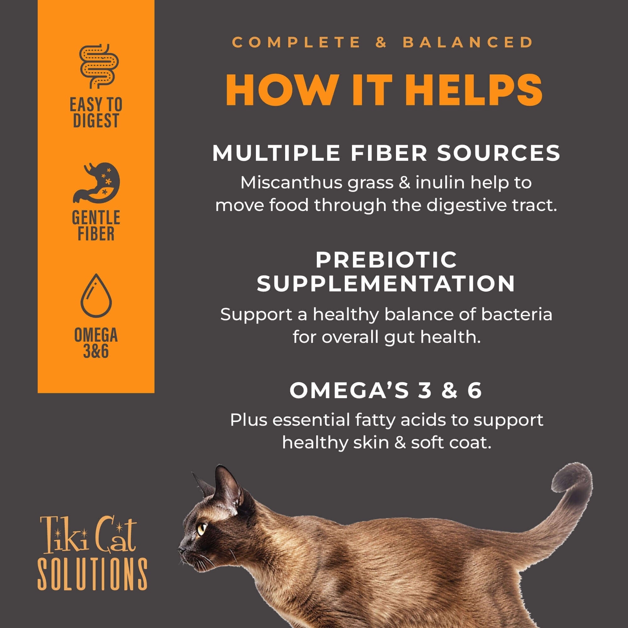 Tiki Pet Cat Solutions Digestion Lamb 2.8Lb