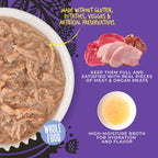 Tiki Pet Cat After Dark Shreds 3oz. Variety Pack (Case of 12)