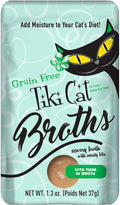Tiki Pets Cat Broth Tuna 1.3oz. Pouch (Case of 12)