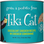 Tiki Pets Cat Puka Puka Luau Succulent Chickenn 10oz. (Case Of 4)