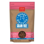 Cloud Star Grain-Free Buddy Biscuits With Savory Turkey and Cheddar Cat Treats; 3oz. Bag