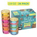 Tiki Pets Cat Seafood Selects Mega Pack 2.8oz. (Case of 24)