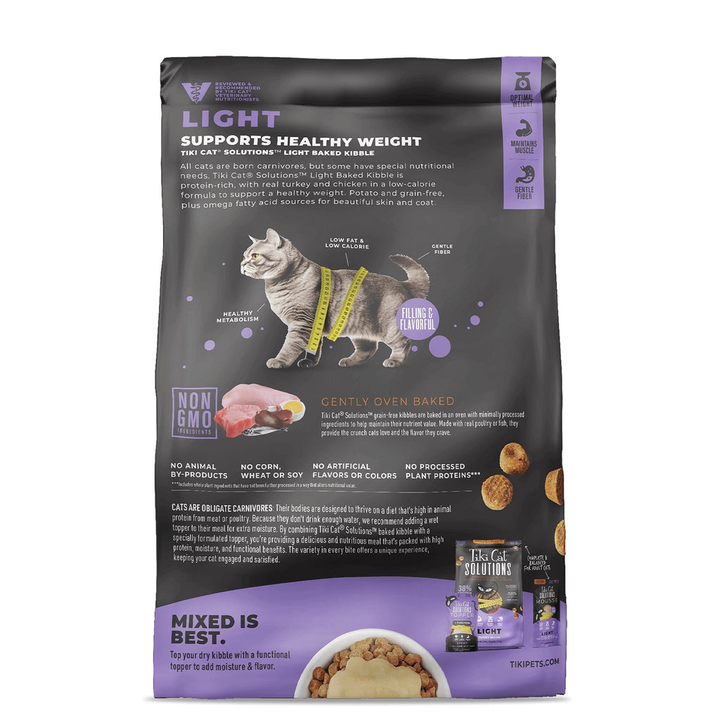 Tiki Pet Cat Solutions Light Turkey 2.8Lb