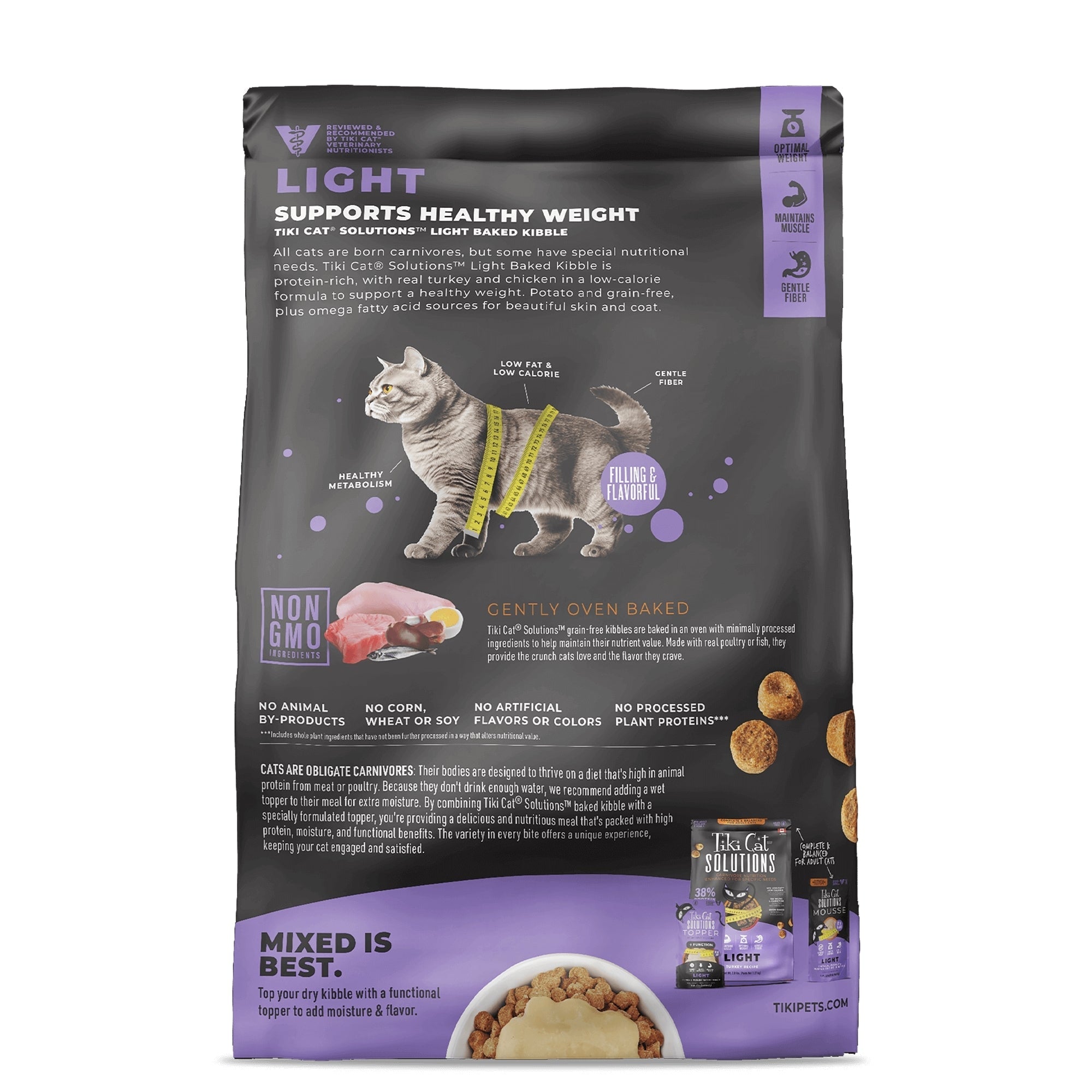 Tiki Pet Cat Solutions Light Turkey 2.8Lb