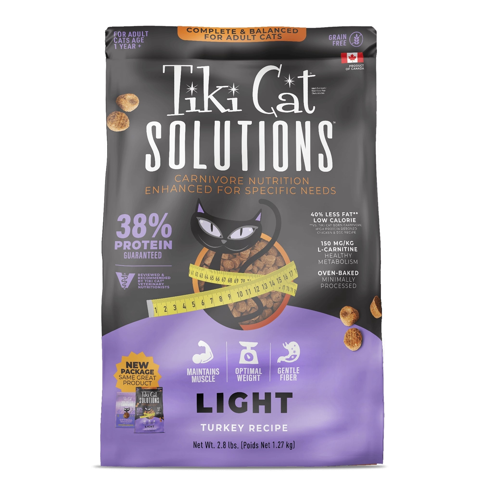 Tiki Pet Cat Solutions Light Turkey 2.8Lb