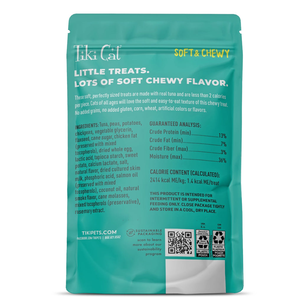 Tiki Pet Cat Soft Chewy Kitten Tuna & Salmon 2oz. (Case of 8)