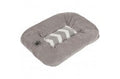SnooZZy Zig Zag Low Bumper Kennel Dog Mat Grey 1ea/XS