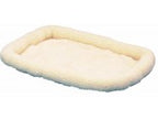 SnooZZy Sheepskin Bolster Kennel Dog Mat White 1ea/XL