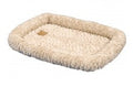 SnooZZy Plush Bolster Kennel Dog Mat Tan 1ea/XL