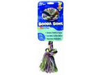Booda 2-Knot Rope Bone Dog Toy Multi-Color 1ea/LG