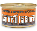 Natural Balance Pet Foods Chicken and Liver Pate Formula Canned Cat Wet Food 3 oz 24 Pack