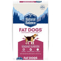 Natural Balance Pet Foods Fat Dogs Chicken and Salmon Formula Low Calorie Dry Dog Food 28 lb