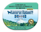 Natural Balance Pet Foods L.I.D Chicken and Sweet Potato in Broth Dog Food 2.75 oz 24 Pack