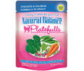 Natural Balance Pet Foods Original Ultra Platefulls Morsels in Gravy Wet Cat Food Pouch Chicken & Salmon 3oz