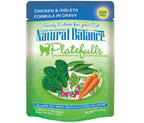 Natural Balance Pet Foods Original Ultra Platefulls Morsels in Gravy Wet Cat Food Pouch Chicken & Giblets 3oz