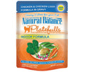Natural Balance Pet Foods Original Ultra Platefulls Morsels in Gravy Wet Cat Food Pouch Chicken & Chicken Liver 3oz