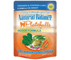 Natural Balance Pet Foods Original Ultra Platefulls Morsels in Gravy Wet Cat Food Pouch Chicken & Chicken Liver 3oz