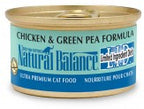 Natural Balance Pet Foods Limited Ingredient Canned Cat Food Chicken & Green Pea 5.5oz