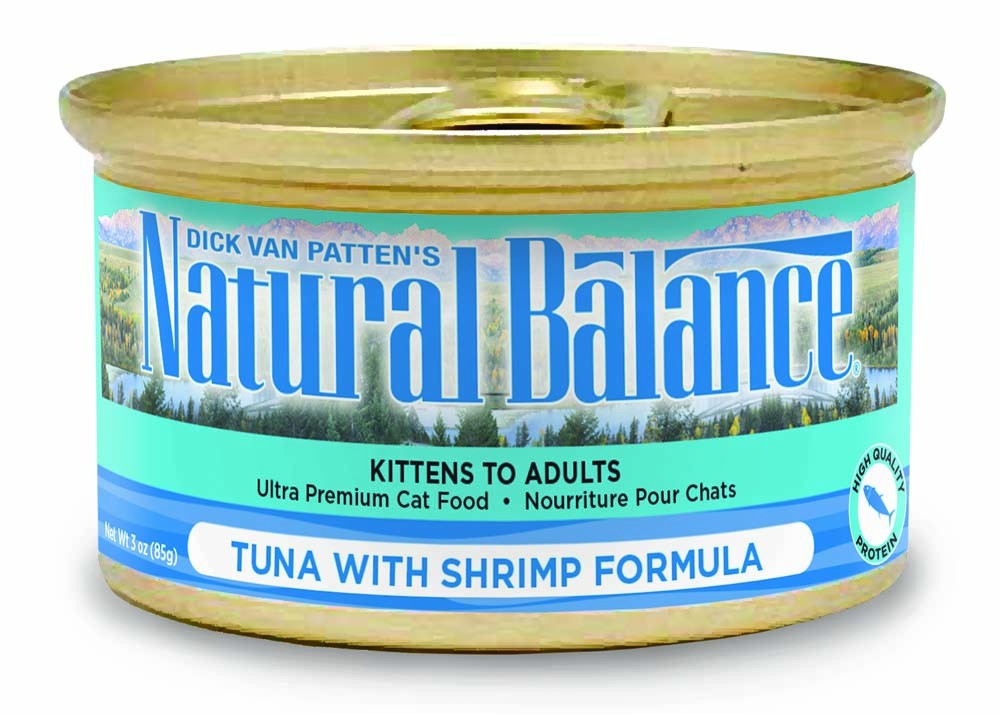Natural Balance Pet Foods Original Ultra Canned Cat Food Tuna & Shrimp 5.5oz