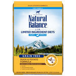 Natural Balance Pet Foods LID Duck and Potato Puppy 12 lb