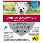 Advantage Ii Single Dose Medium Dog Teal