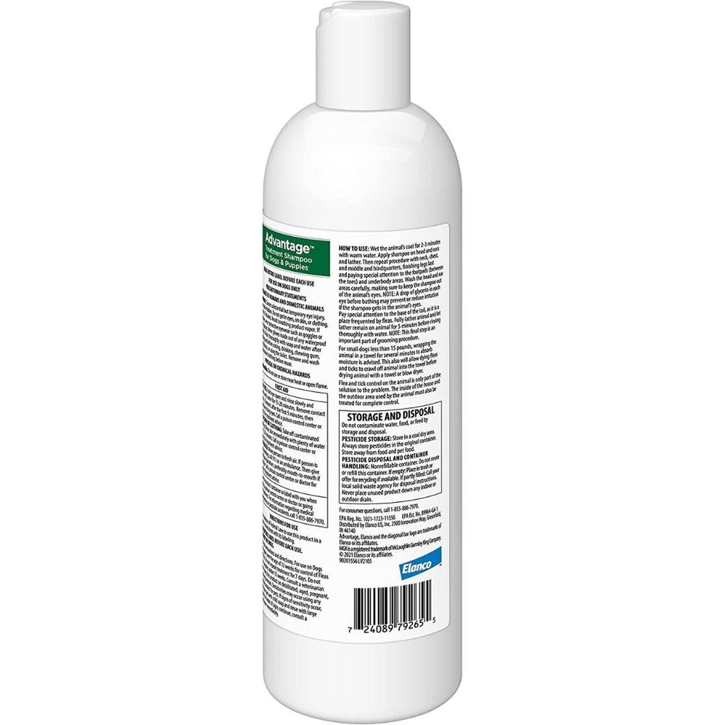 Advantage Dog Treatment Shampoo 12oz.