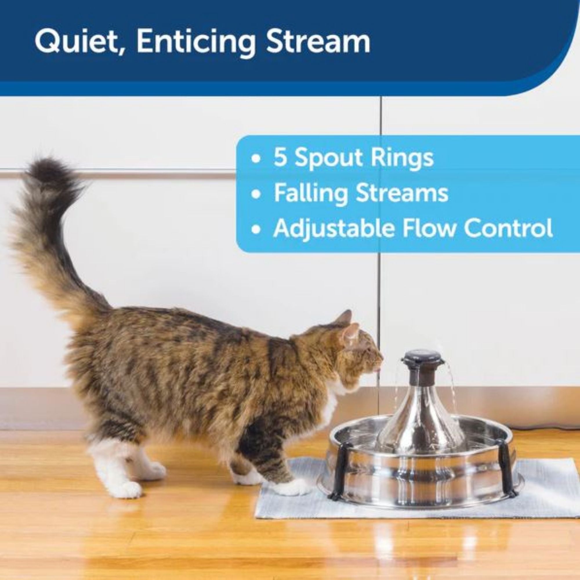Petsafe Dog & Cat Drinkwell Stainless Multi - Pet Fountain