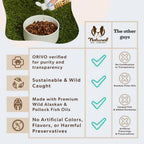 Natural Dog Company Dog & Cat Wild Alaskan Salmon Oil 8oz.