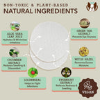 Natural Dog Company Dog Eye Wipes - 100 Count