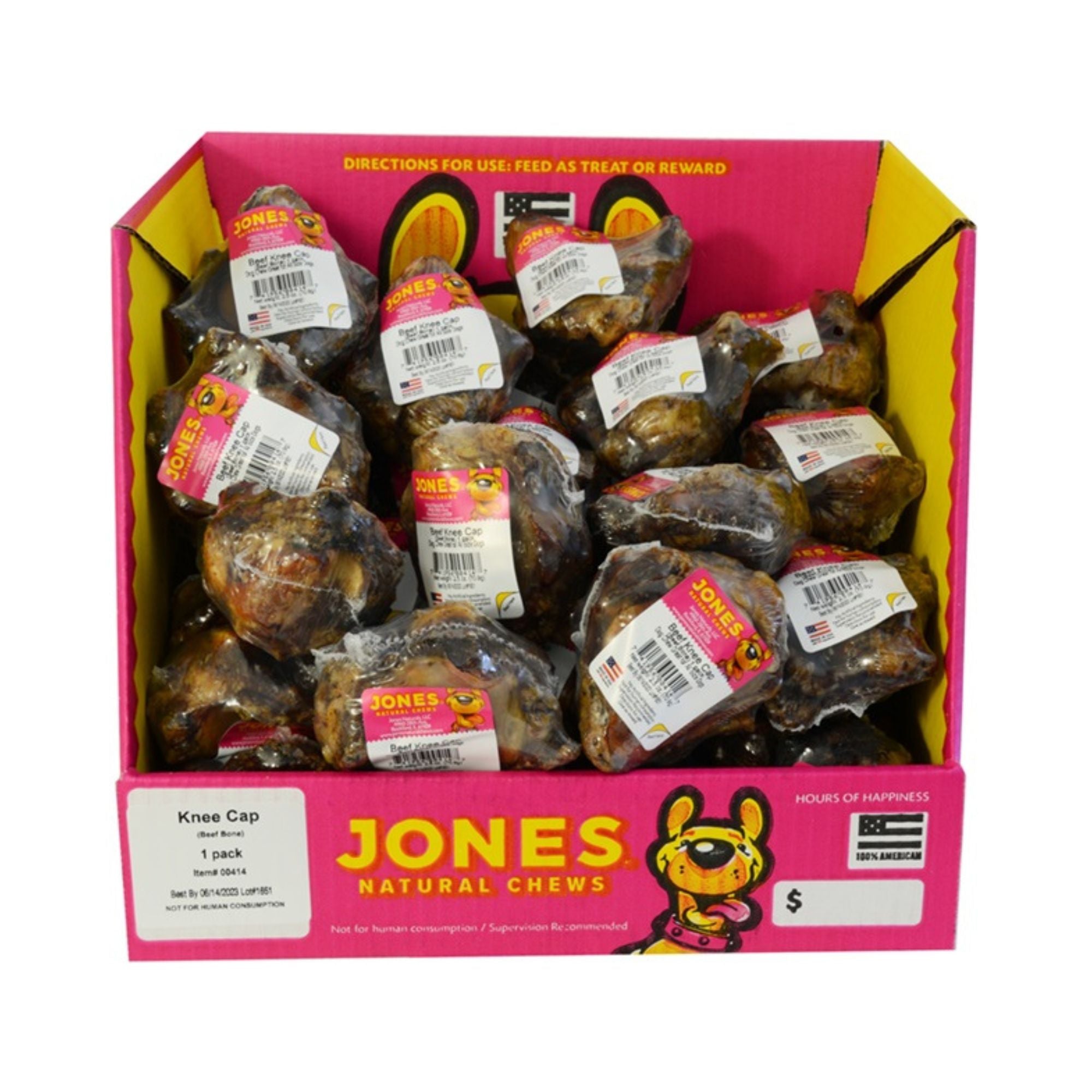 Jones Knee Cap 1Pack Shrink Wrap (Case of 50)
