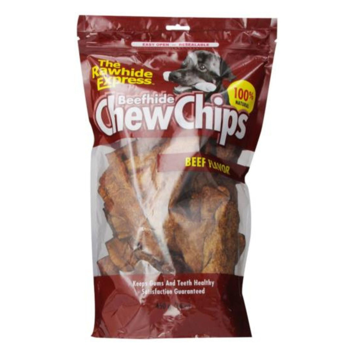 Rawhide Express Beef Rawhide Chips 1 lb