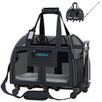 Katziela Luxury Lorry Wheeled Carrier Gray