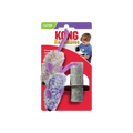 KONG Refillables Catnip Purple and Frosty Mice Cat Toy Purple, Frosty Grey 1ea/One Size, 2 pk