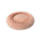 Ethical Pet Sleep Zone Luxe Round Faux Fur 22? Dusty Rose